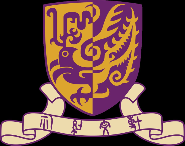 Logo der Universität Leipzig mit einem lila-gelben Wappen mit einem regal aussehenden Drachen auf einem weißen Hintergrund.